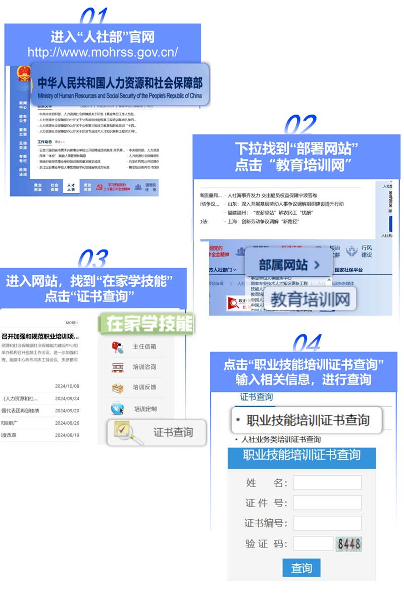 查询步骤